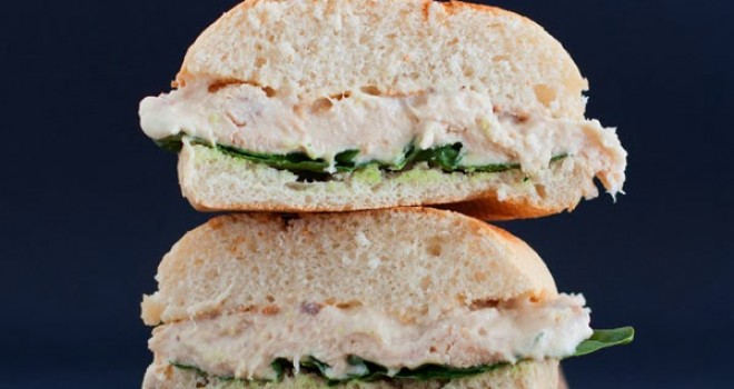 Bocadillo de pollo césar (o caesar)