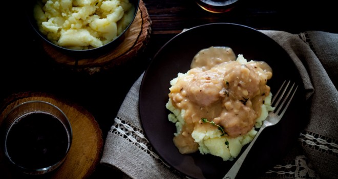 Albóndigas de pollo y pavo