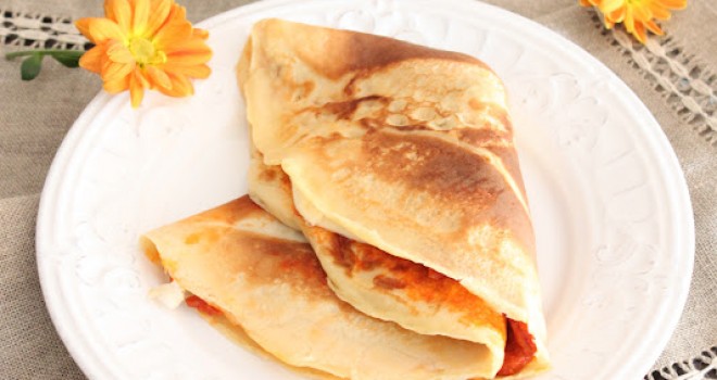 Crepes Mallorquina (sobrasada y queso)